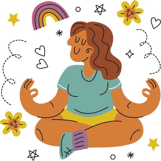 meditar grátis figurinha