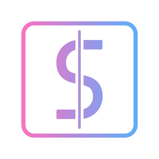 símbolo de dólar icono gratis