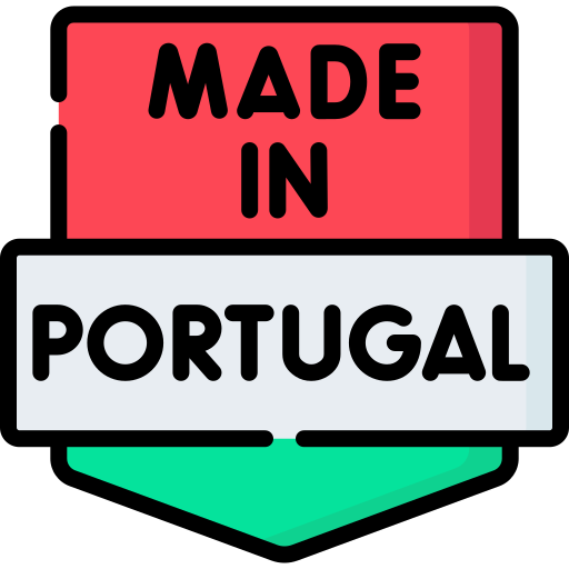 hecho en portugal icono gratis