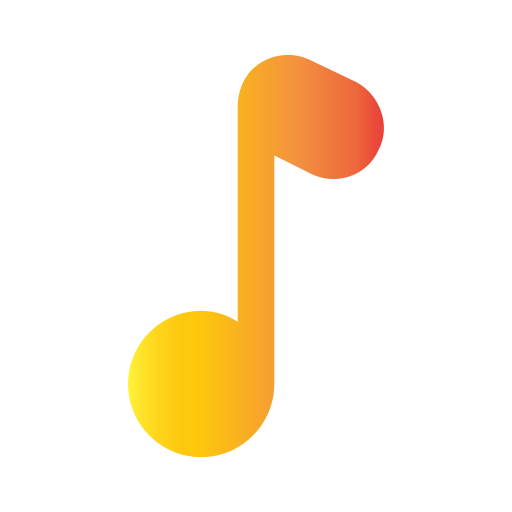 Music Note Generic Gradient Fill Icon