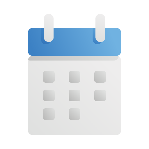 fecha del calendario icono gratis