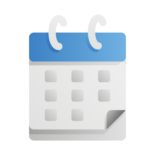 fecha del calendario icono gratis