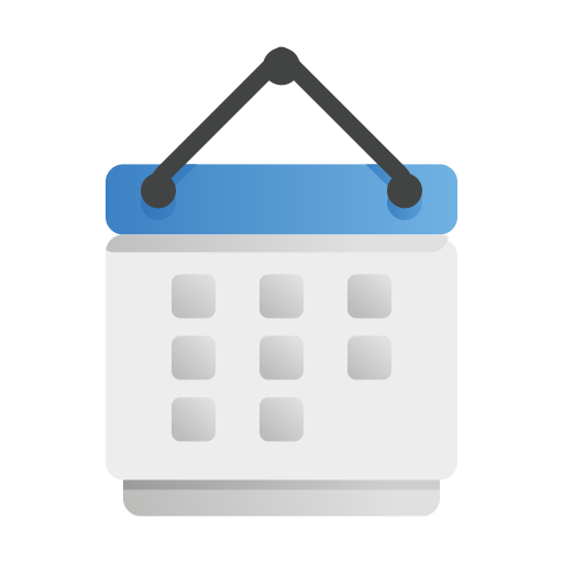 fecha del calendario icono gratis