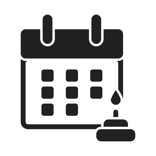 Calendar date free icon