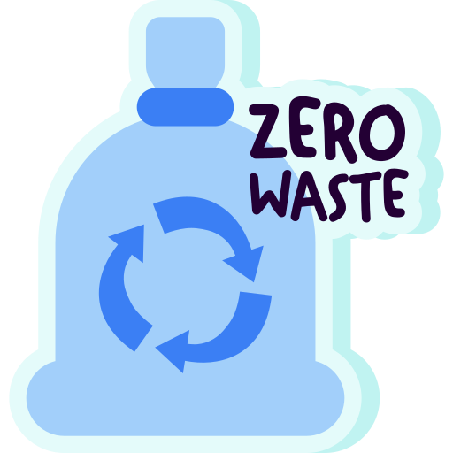 zero gaspillage gratuit sticker