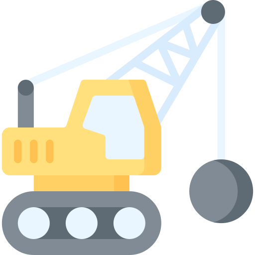 Demolition free icon Demolition free icon