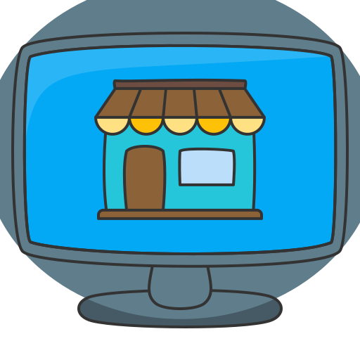 mercado icono gratis