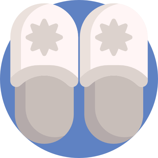 Домашняя обувь бесплатно иконка