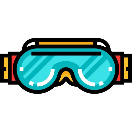 lentes de seguridad icono gratis