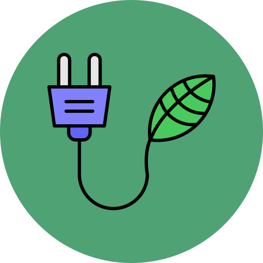 energía verde icono gratis