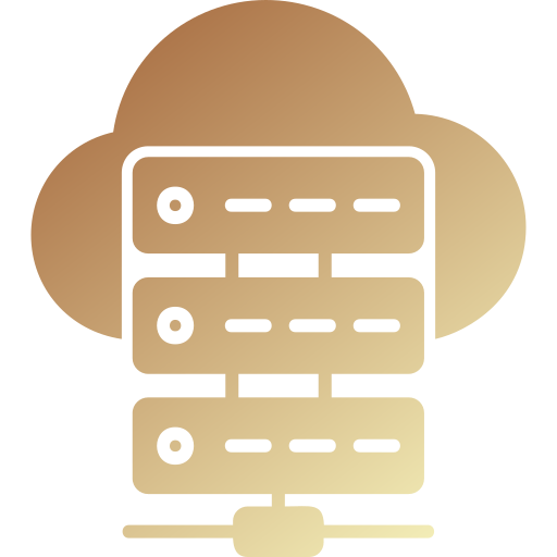 servidor en la nube icono gratis