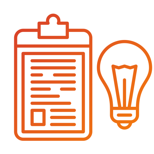 Brief Generic Gradient Outline Icon Brief Generic Gradient Outline Icon