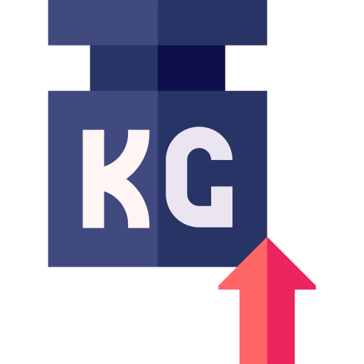 ganar peso icono gratis