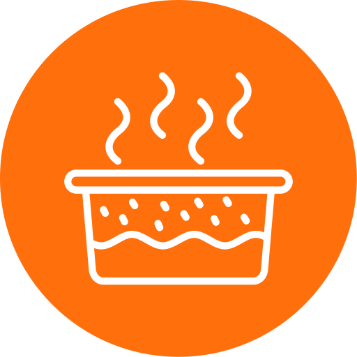 agua caliente icono gratis