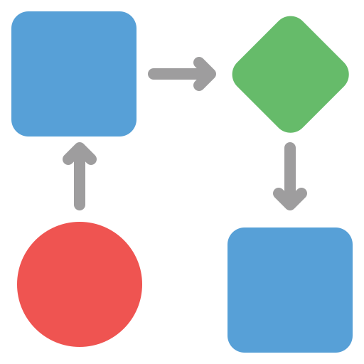 flujo de trabajo icono gratis