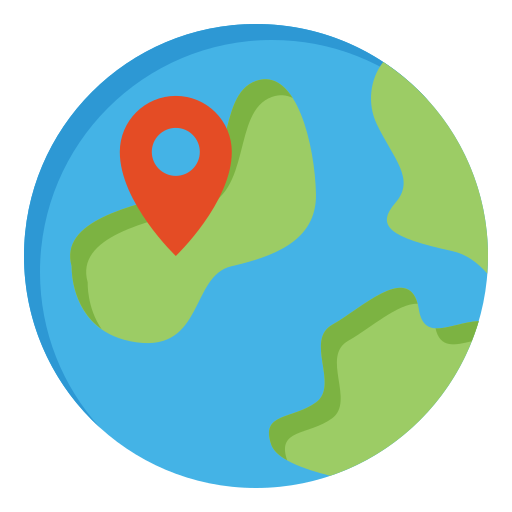 Globe - Free maps and location icons