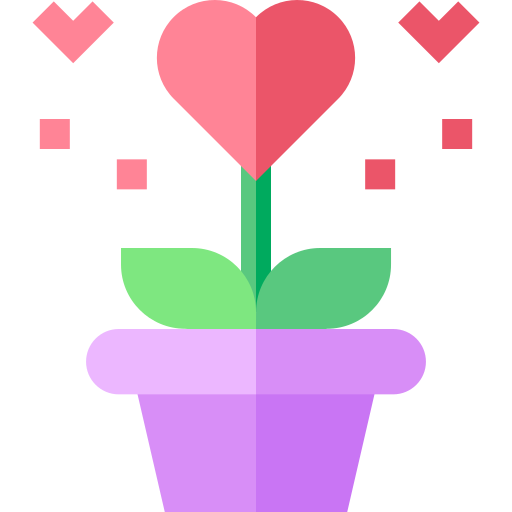 planta de amor icono gratis