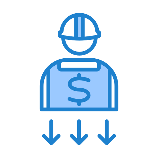 Reduce cost generic color lineal color icon