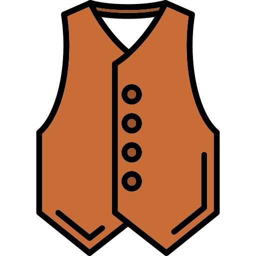 Vest free icon