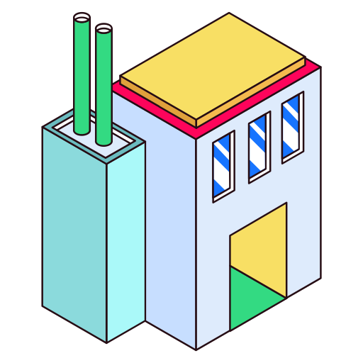 Factory - Free buildings icons