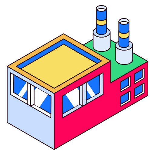 Factory Generic color lineal-color icon