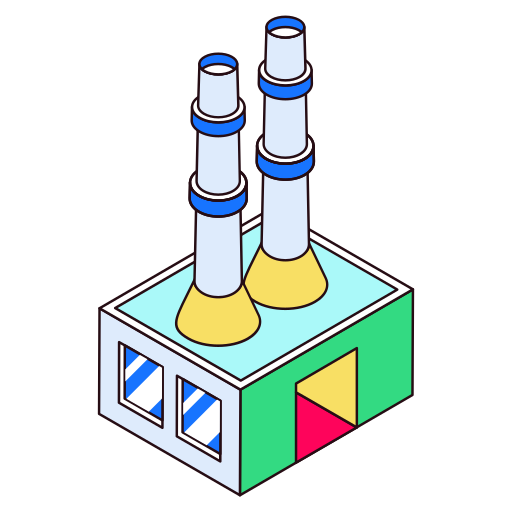 Factory Generic color lineal-color icon