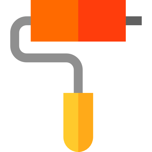 Paint roller free icon Paint roller free icon