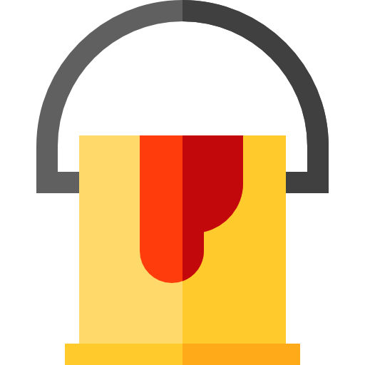 Paint bucket free icon
