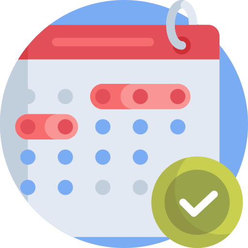 Schedule - free icon