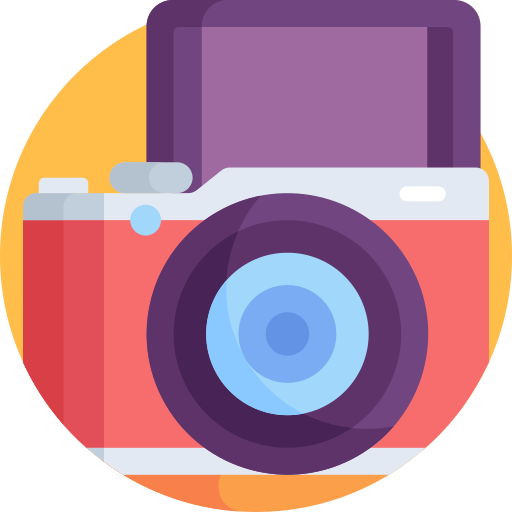 cámara fotográfica icono gratis