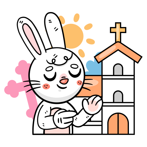 Bunny free sticker Bunny free sticker