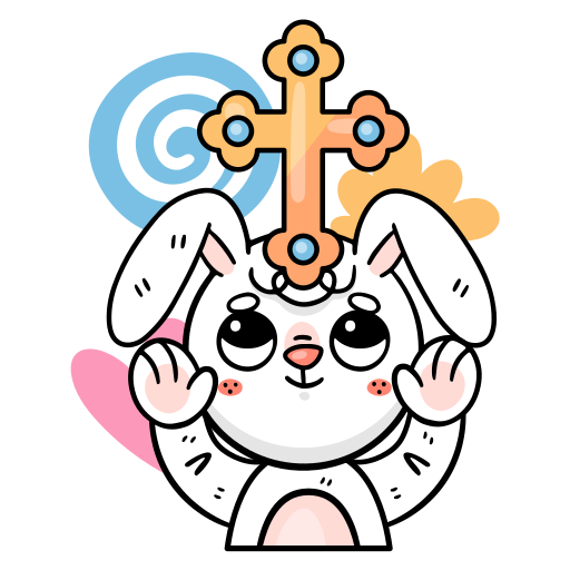 Bunny free sticker Bunny free sticker