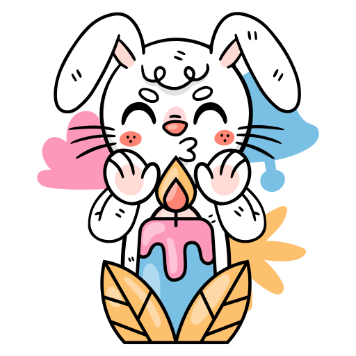 Bunny free sticker Bunny free sticker