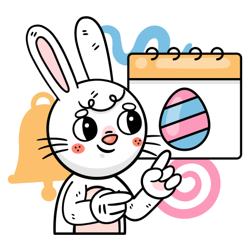 Bunny free sticker Bunny free sticker