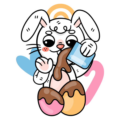 Bunny free sticker Bunny free sticker