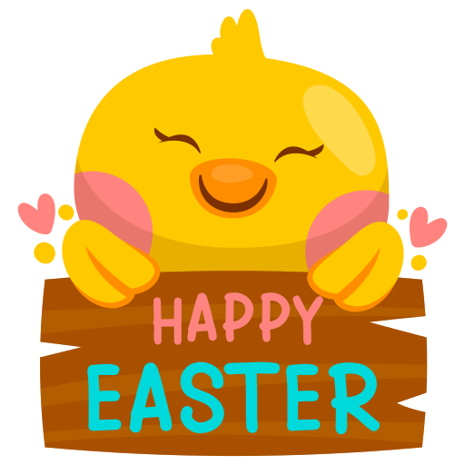pâques gratuit sticker