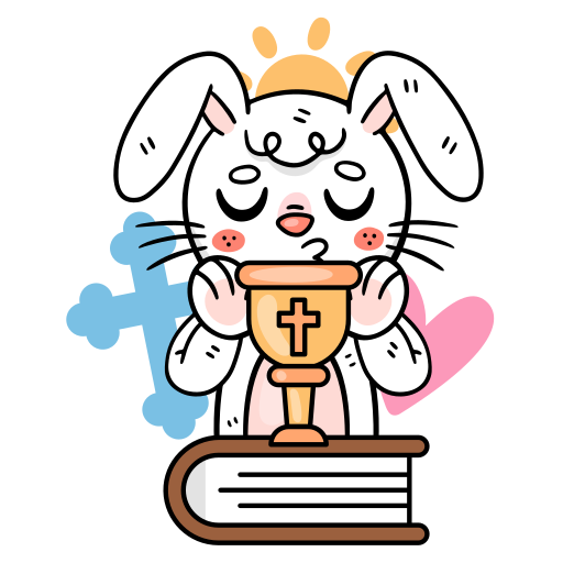 Bunny free sticker Bunny free sticker