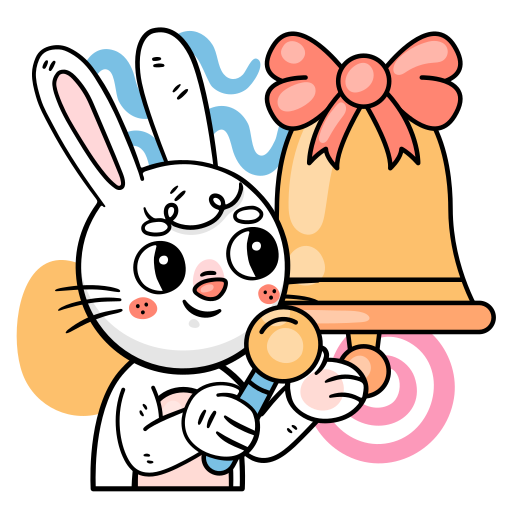 Bunny free sticker Bunny free sticker