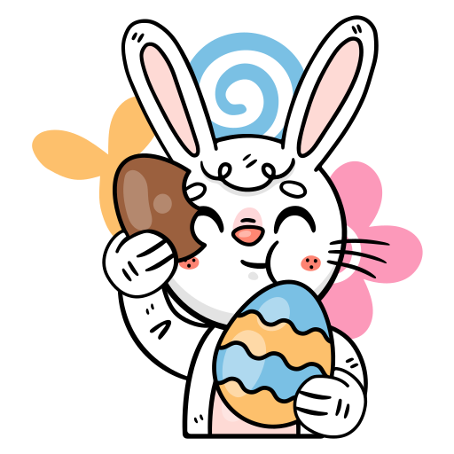 Bunny free sticker Bunny free sticker