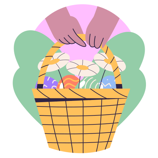 Easter eggs Stickers - Free easter Stickers