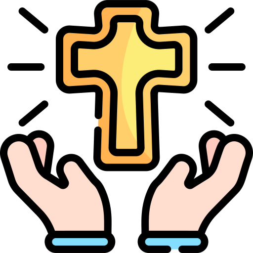 Catholic Kawaii Lineal color icon