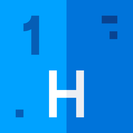 Hydrogen - Free education icons