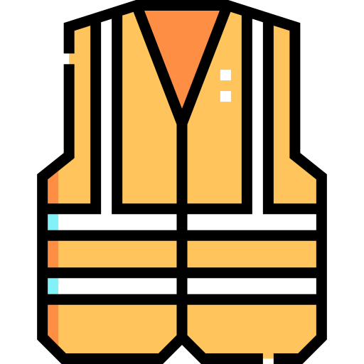 chaleco protector icono gratis