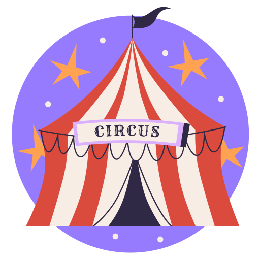 zirkus kostenlos Sticker zirkus kostenlos Sticker