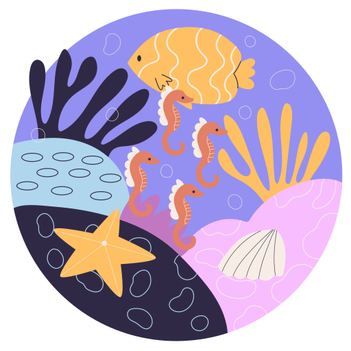 la vie marine gratuit sticker
