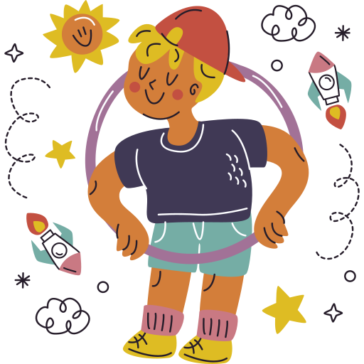 hula-hoop kostenlos Sticker