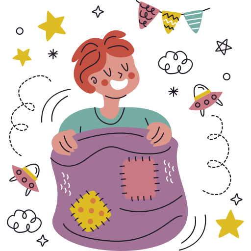 Sack race free sticker Sack race free sticker
