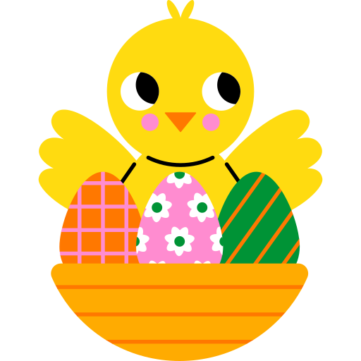 Easter eggs free sticker Easter eggs free sticker