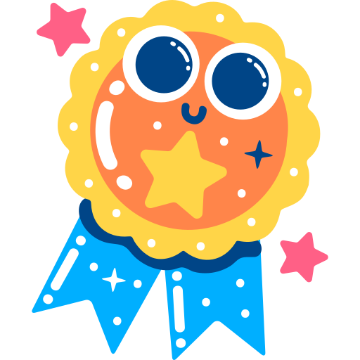 Medal free sticker Medal free sticker