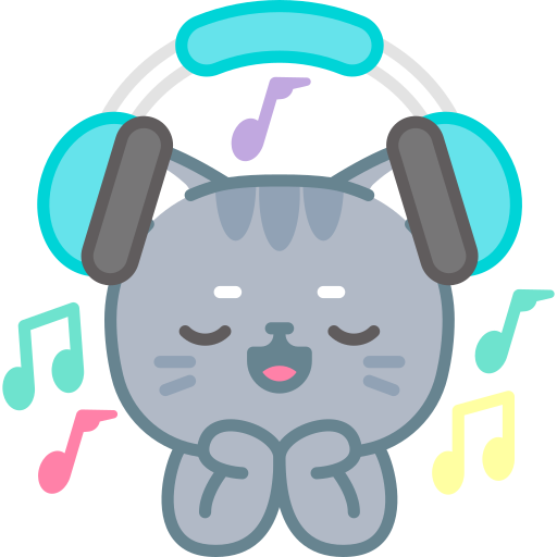 Headset Stickers - Free music Stickers